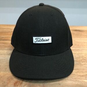 Titleist Black SnapBack Hat